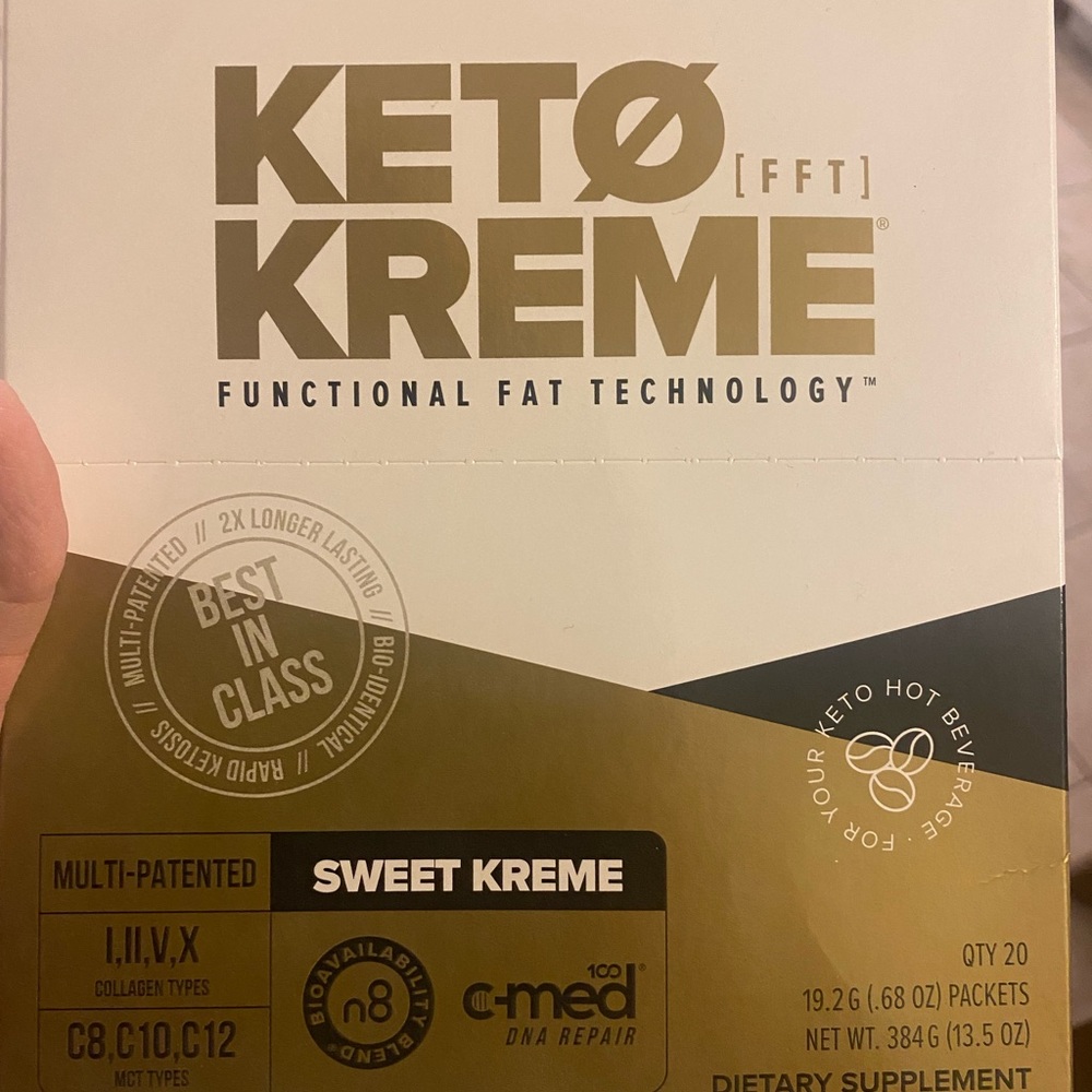 Keto Kreme for coffee   19 packets